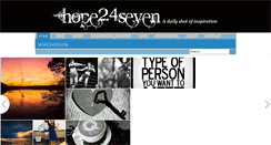 Desktop Screenshot of hope24seven.com